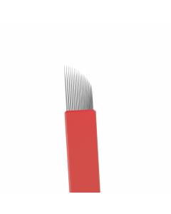 Æske med 50 Killer Beauty Microblades 0,16mm - 18 Curved Edge Nano