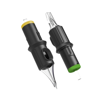 Æske med 20 Ghost Black Needle Cartridges - Alle Konfigurationer