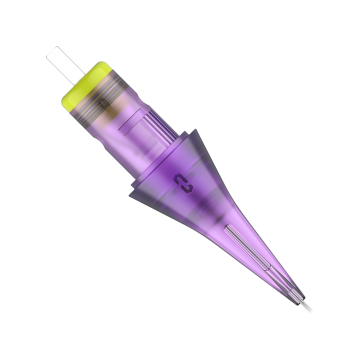 Æske med 20 Revolution Tatoveringspatroner - Straight Round Liner