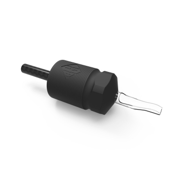 Æske med 15 Black N Gold Legacy kulfiber 30MM engangsrør - flad åben