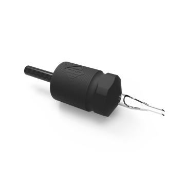 Æske med 15 Black N Gold Legacy kulfiber 30MM engangsrør - rund cutback