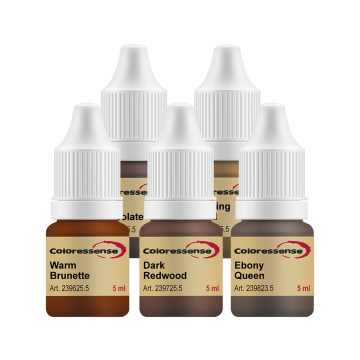 Goldeneye - Coloressense Starter Brow-sæt - 5x 5 ml