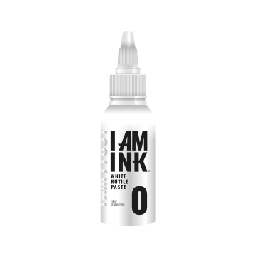 I AM INK #0 Hvid Rutile Paste 50ml