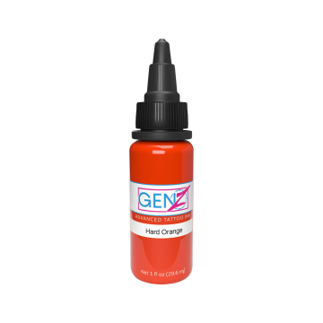 Intenze Ink Gen-Z 19 farve - Hard Orange 30 ml (1 oz)