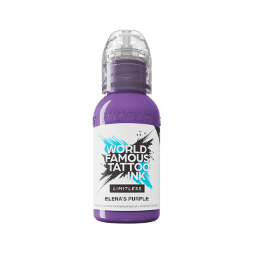 World Famous Limitless Tatoveringsblæk - Elena's Purple 30 ml