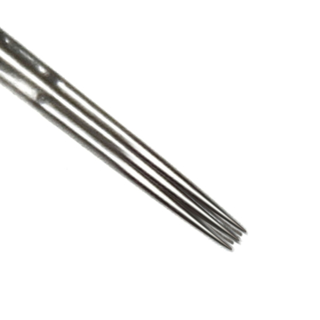 Æske med 50 Magic Moon 0,30 mm Rund Liner lange tatoveringsnåle