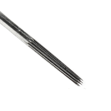 Æske med 50 Magic Moon 0,30 mm Rund Shader lange tatoveringsnåle