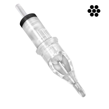 Æske med 20 Magic Moon patroner 0,25MM Bugpin Round Liner