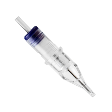 Æske med 20 Magic Moon Slim Line-patroner 0,35 MM lige rund Liner lang tilspidsning