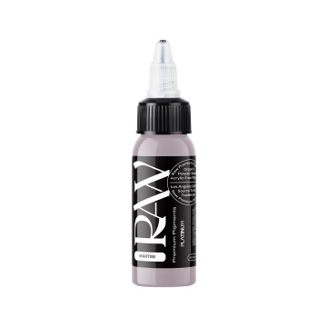 Raw Pigments Platinum - Martini Tatoveringsblæk - 30ml