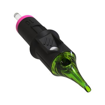 Æske med 20 Metrix Signature nålpatroner - Hollow Round Liner Medium Taper