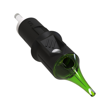 Æske med 20 Metrix Signature nålpatroner - Round Liner Extra Long Taper