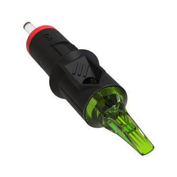 Æske med 20 Metrix Signature nålpatroner - Whip Shader Long Taper