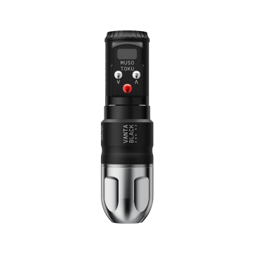 Musotoku Mercury - Vanta Black trådløs tatoveringsmaskine - 3,8mm