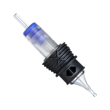 Æske med 20 Nexus tatoveringspatroner Extra Long Taper - Round Liner