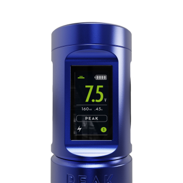 Batteri til Peak Solice Pro V2 Trådløs penmaskine - Mat blå