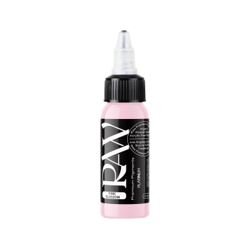 Raw Pigments Platinum - Pink Blossom Tatoveringsblæk - 30ml