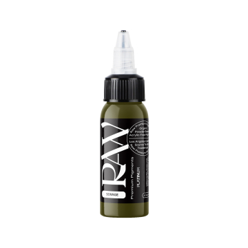 Raw Pigments Platinum - Sewage Tatoveringsblæk - 30ml