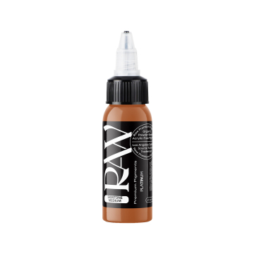 Raw Pigments Platinum - Skintone Medium Tatoveringsblæk - 30ml