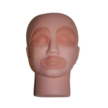 Øvehoved til øjne og læbetatovering