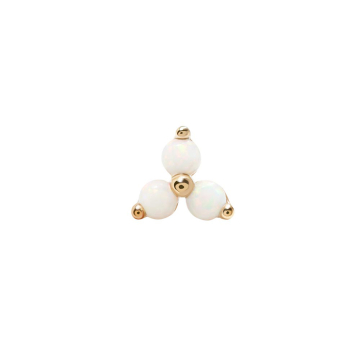 14kt Yellow Gold/Opal/4.8mm Top Size