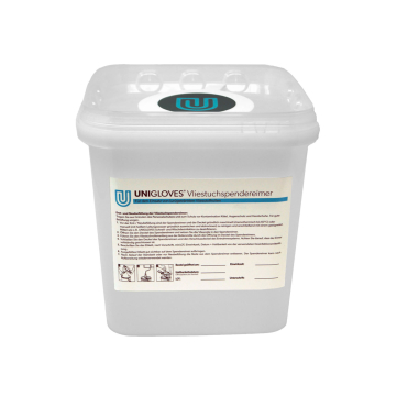 Unigloves Wipes Dispenser Bucket med transparent låg