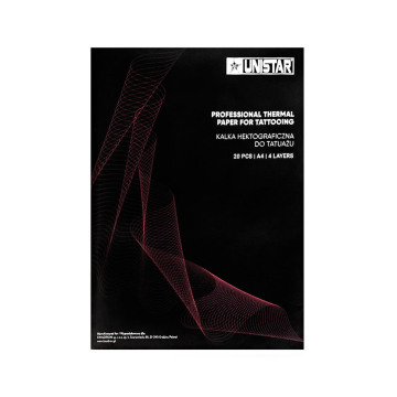 Æske med 20 UNISTAR® Professionelt termisk papir - Magenta
