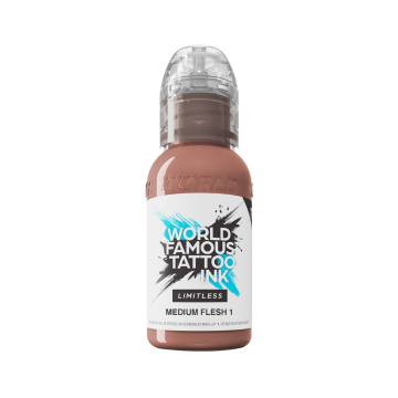 World Famous Limitless tatoveringsblæk - Medium Flesh 1 30ml