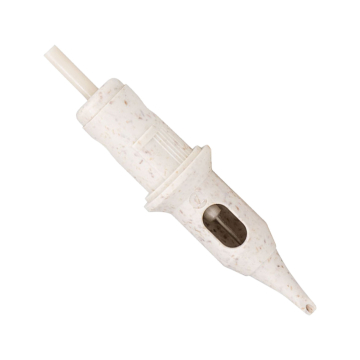 Æske med 20 Magic Moon biologisk nedbrydelige patroner 0.25 mm Round Liner Bugpin Long Taper