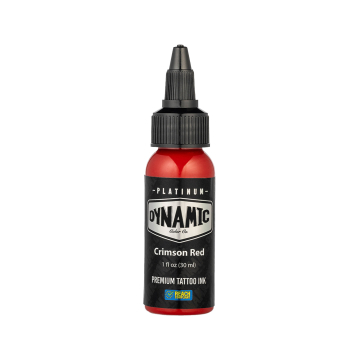 Platinum by Dynamic Tatoveringsblæk - Crimson Red 30 ml
