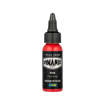 Platinum by Dynamic Tatoveringsblæk - Pink 30 ml