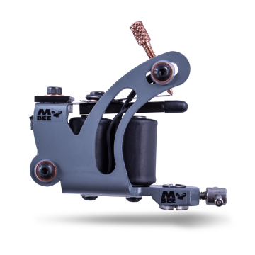 Original Micky Bee Gun Metal Grey Lightning tatoveringsmaskine - Colour/Shader