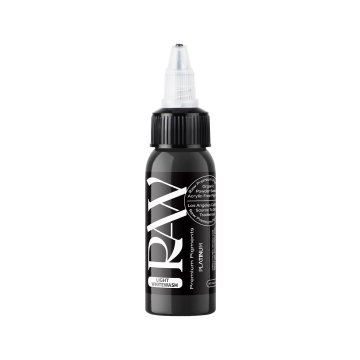 Raw Pigments Platinum - Light Whitewash Tatoveringsblæk - 30ml