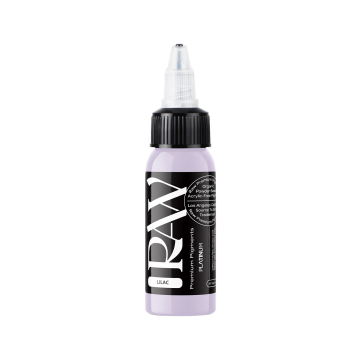 Raw Pigments Platinum - Lilac Tatoveringsblæk 30ml