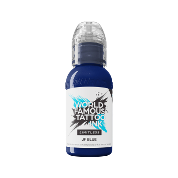 World Famous Limitless tatoveringsblæk - JF blå 30 ml