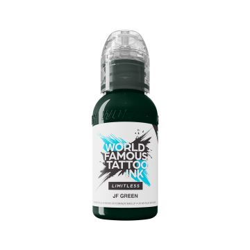 World Famous Limitless tatoveringsblæk - JF grøn 30 ml