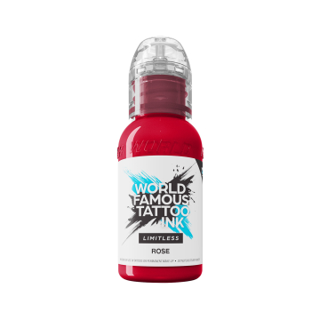 World Famous Limitless Tatoveringsblæk - Rose 30 ml