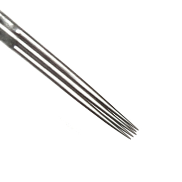 Æske med 50 Magic Moon 0,25 mm Rund Liner lange tatoveringsnåle