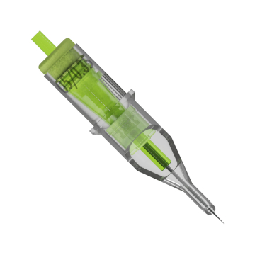 Æske med 20 Stellar 2.0 Nålepatroner - Round Liner Extra Long Taper
