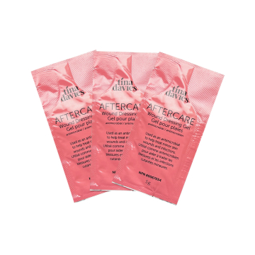 Pakke med 10 Tina Davies Aftercare Healing Gel pakker (5g)