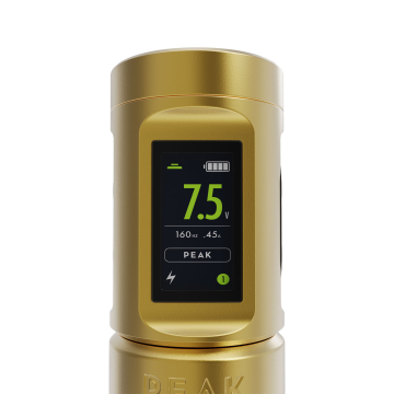 Batteri til Peak Solice Pro V2 Trådløs penmaskine -  Mat guld