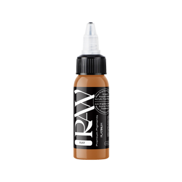 Raw Pigments Platinum - Rust Tatoveringsblæk - 30ml