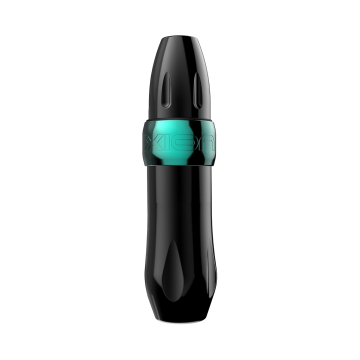 FK Irons Spektra Xion rotary maskine i sort/seafoam