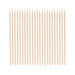 Pakke med 100 Wooden Wax Swizzle Sticks