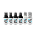 World Famous Limitless tatoveringsblæk - mørke sæt - 6 x 30 ml