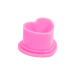 Taske med 500 Saferly Heart  Ink Cups - lyserød