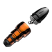 FK Irons Spektra Xion rotary maskine i sort / orange