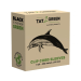 Tat2Green - Sorte clip cord sleeves i rulle, uklippet
