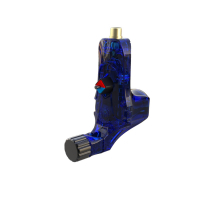 Bez's EGO V2 Plus Tatoveringsmaskine - Crystal Blue (RCA)