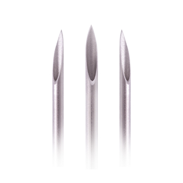 Pakke med 50 stk. Killer Ink Precision piercingnåle. STRAIGHT - (4g-8g)